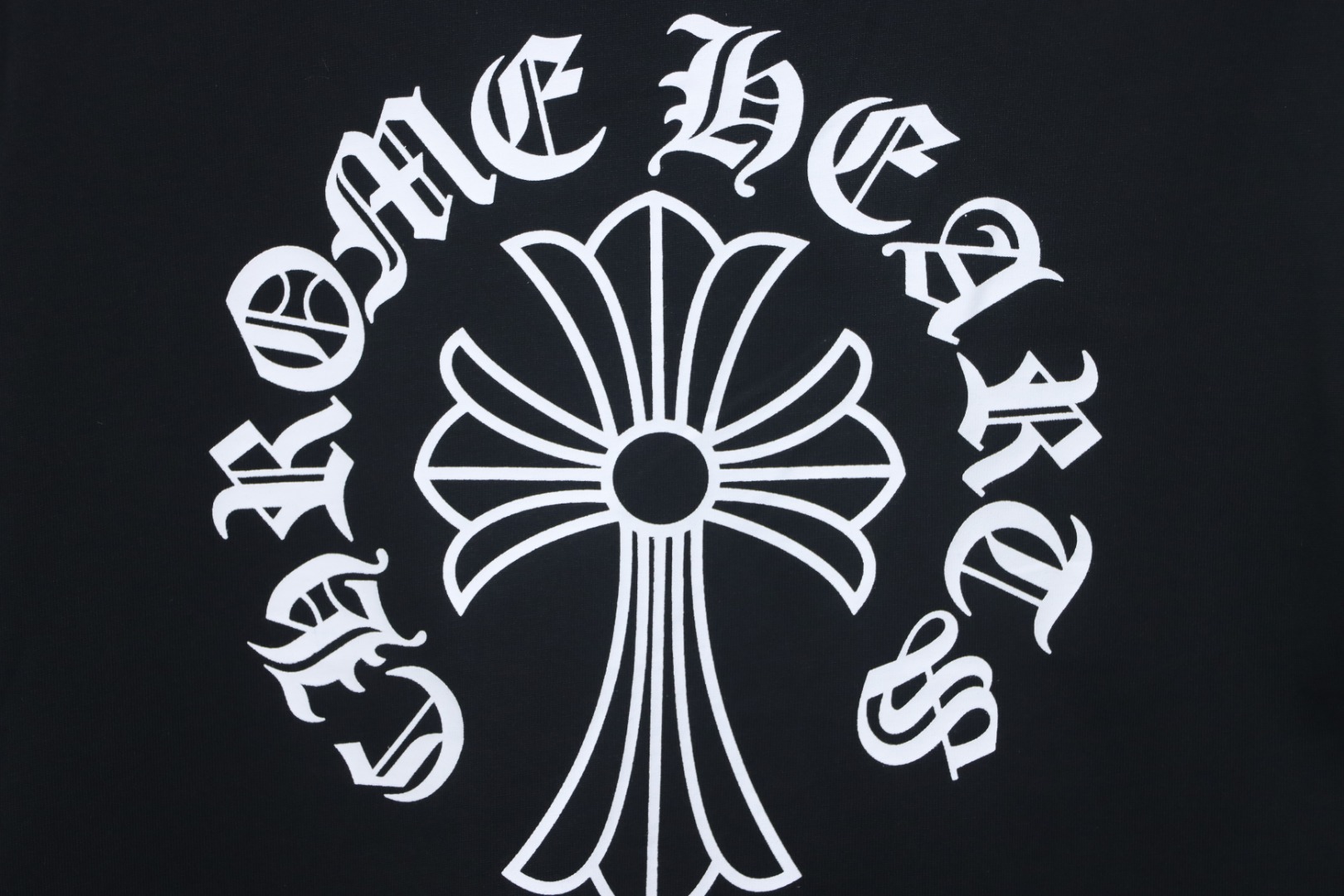 Chrome Hearts Neckline Sanskrit Short Sleeve (Black)