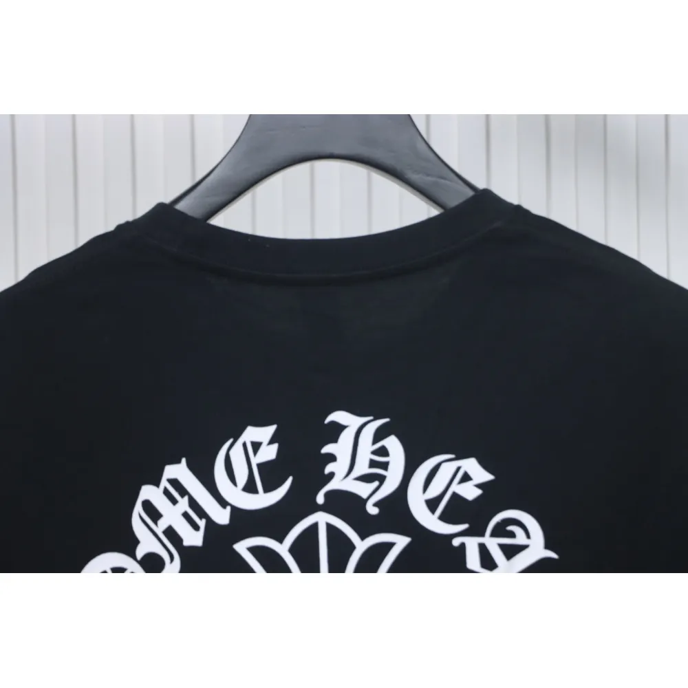 Chrome Hearts Neckline Sanskrit Short Sleeve (Black)