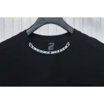 Chrome Hearts Neckline Sanskrit Short Sleeve (Black)