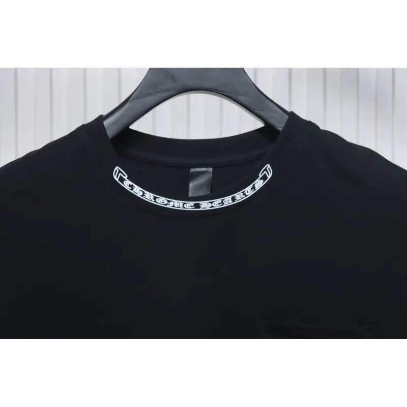 Chrome Hearts Neckline Sanskrit Short Sleeve (Black)