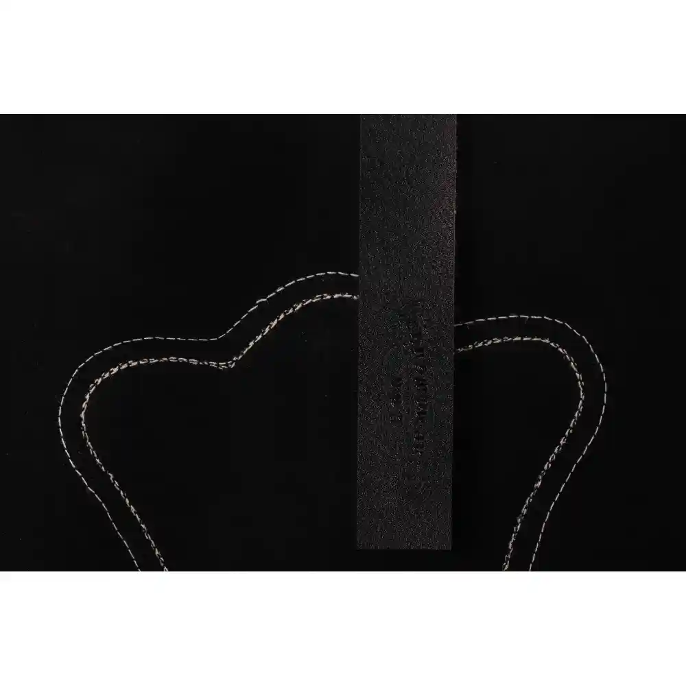Chrome Heart Cross Sanskrit Scroll Diamond Short Sleeve Black