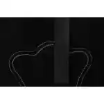 Chrome Heart Cross Sanskrit Scroll Diamond Short Sleeve Black