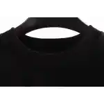 Chrome Heart Cross Sanskrit Scroll Diamond Short Sleeve Black