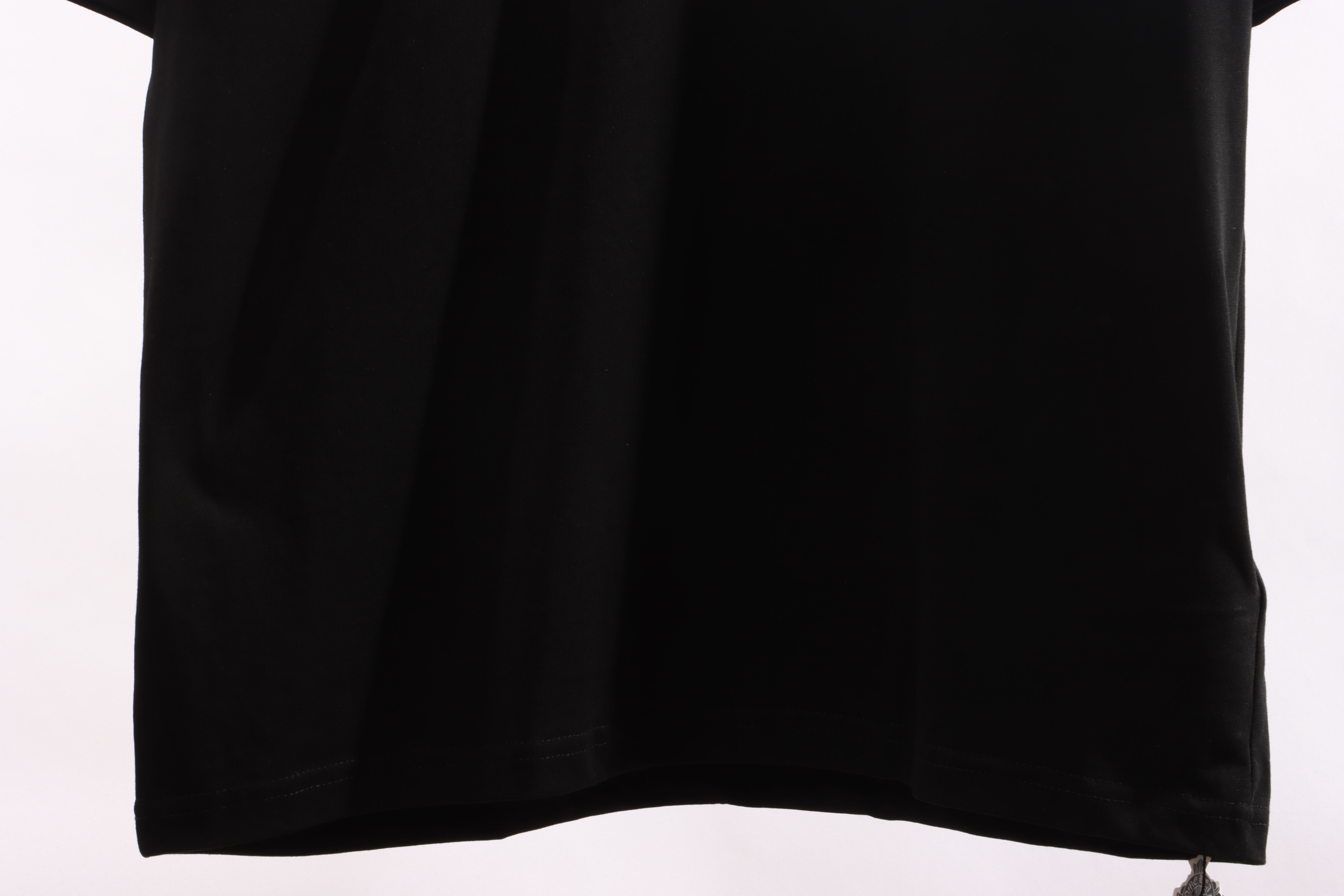 Chrome Heart Cross Sanskrit Scroll Diamond Short Sleeve Black