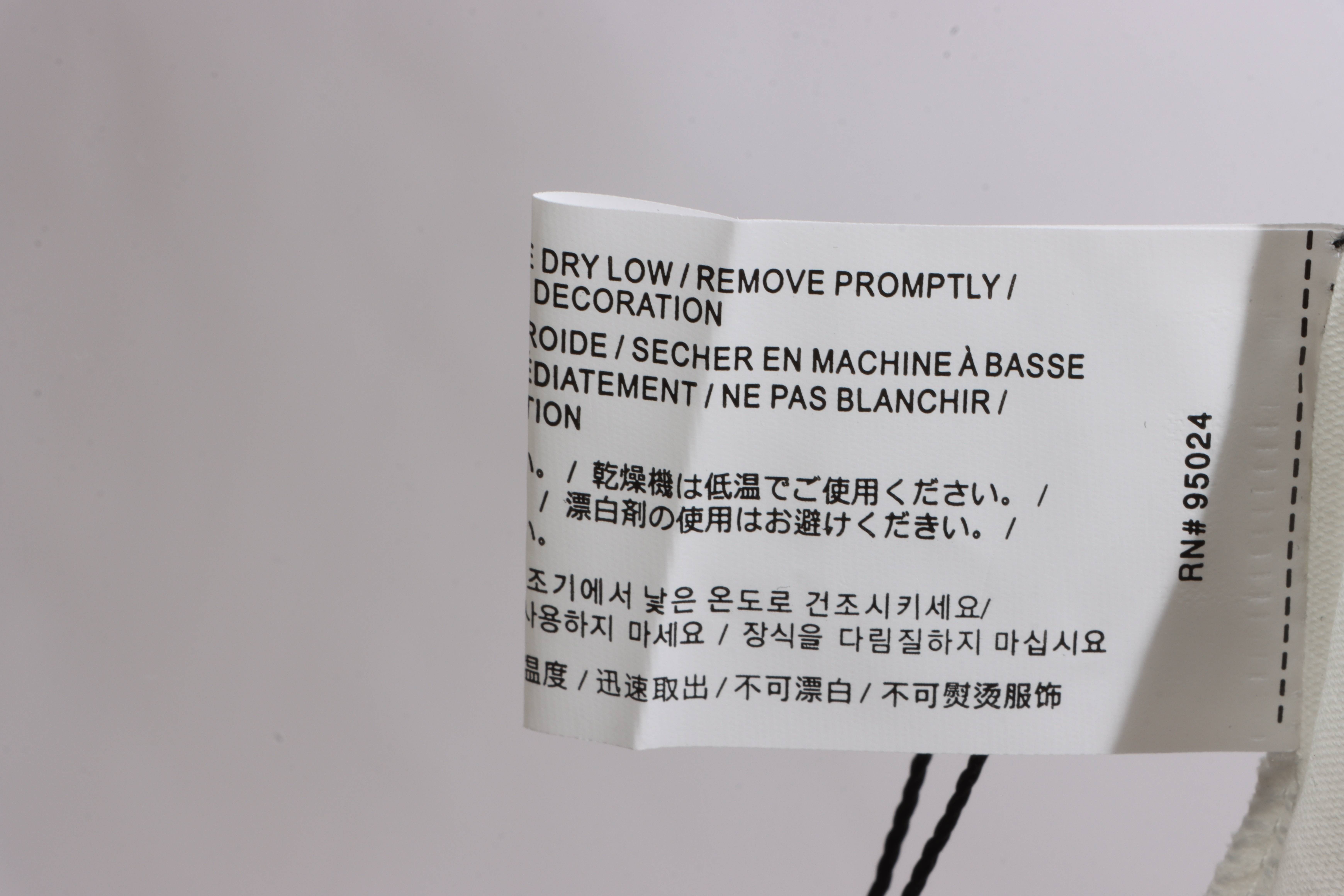 Chrome Heart Cross Sanskrit Scroll Diamond Short Sleeve White