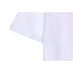 Chrome Heart Melt Print Sanskrit Embroidery Short Sleeve White