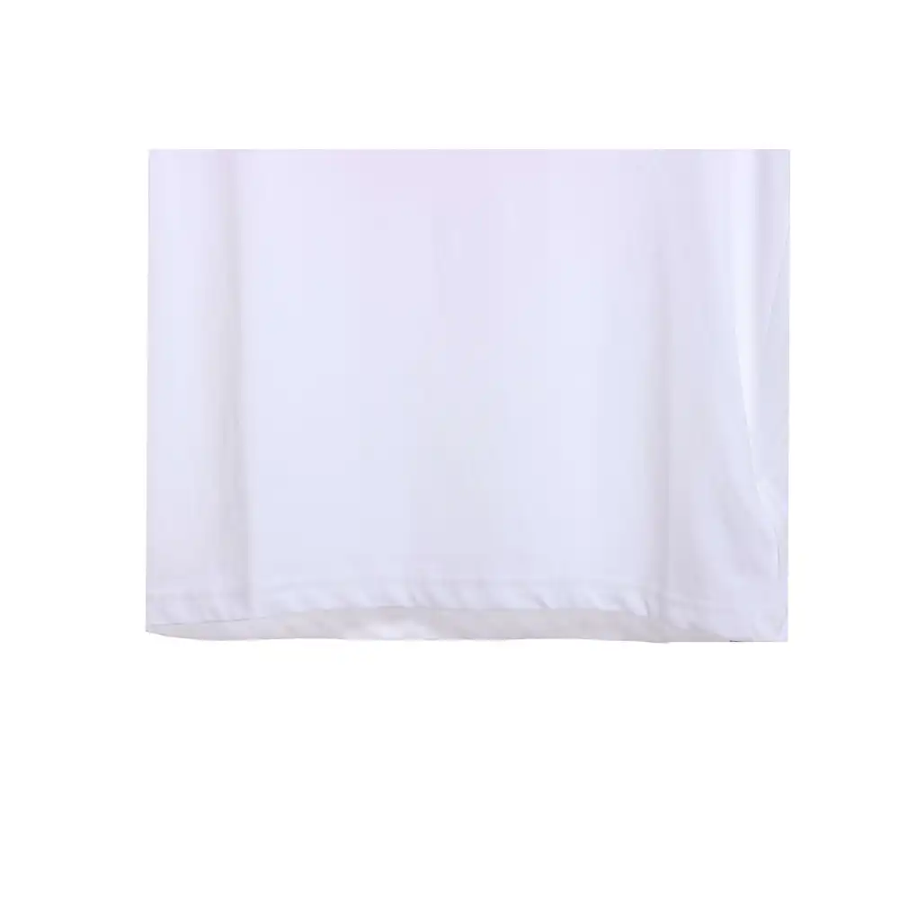 Chrome Heart Melt Print Sanskrit Embroidery Short Sleeve White