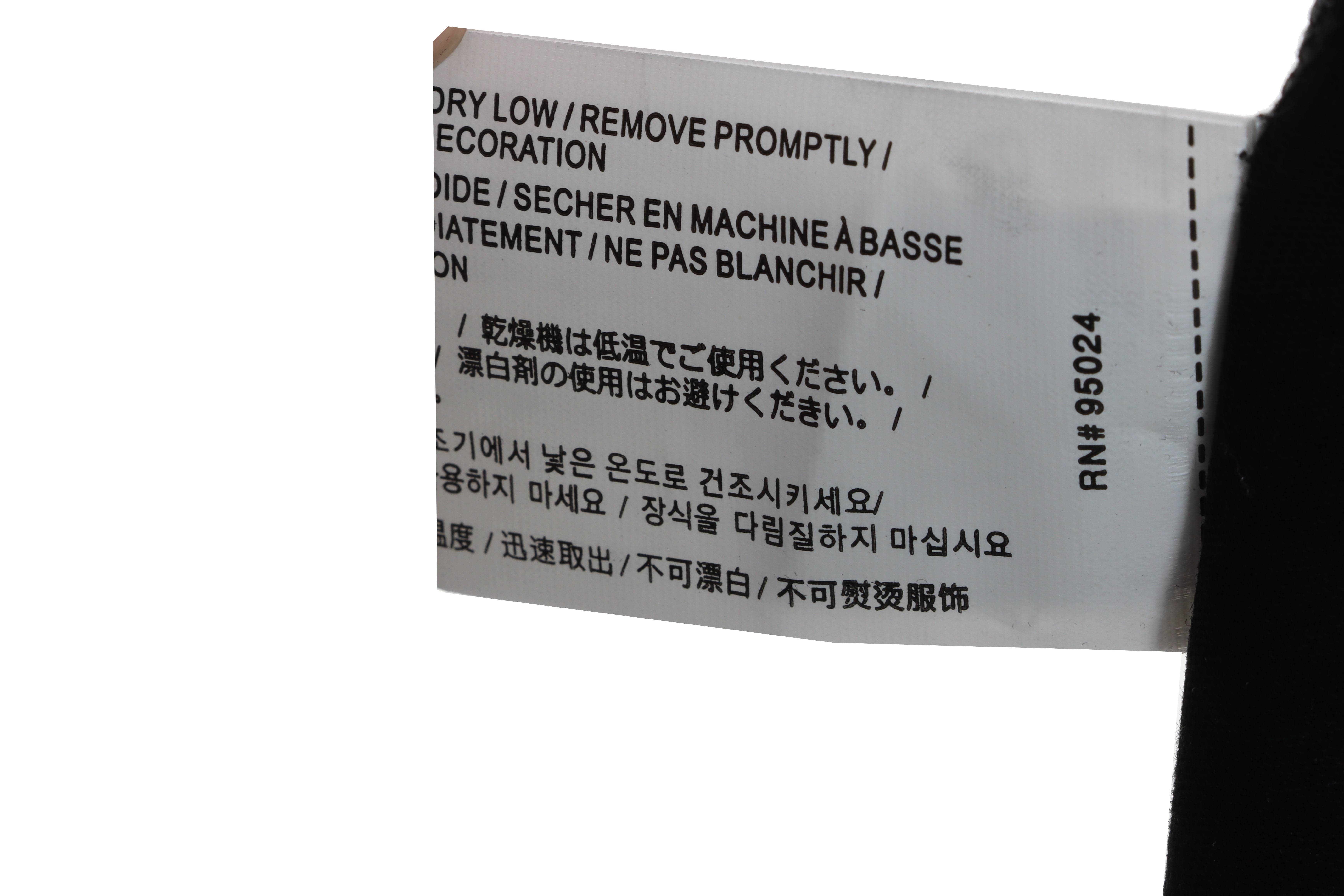 Chrome Heart Neckline Cross Rhinestone Short Sleeves Black