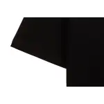 Chrome Heart Neckline Cross Rhinestone Short Sleeves Black