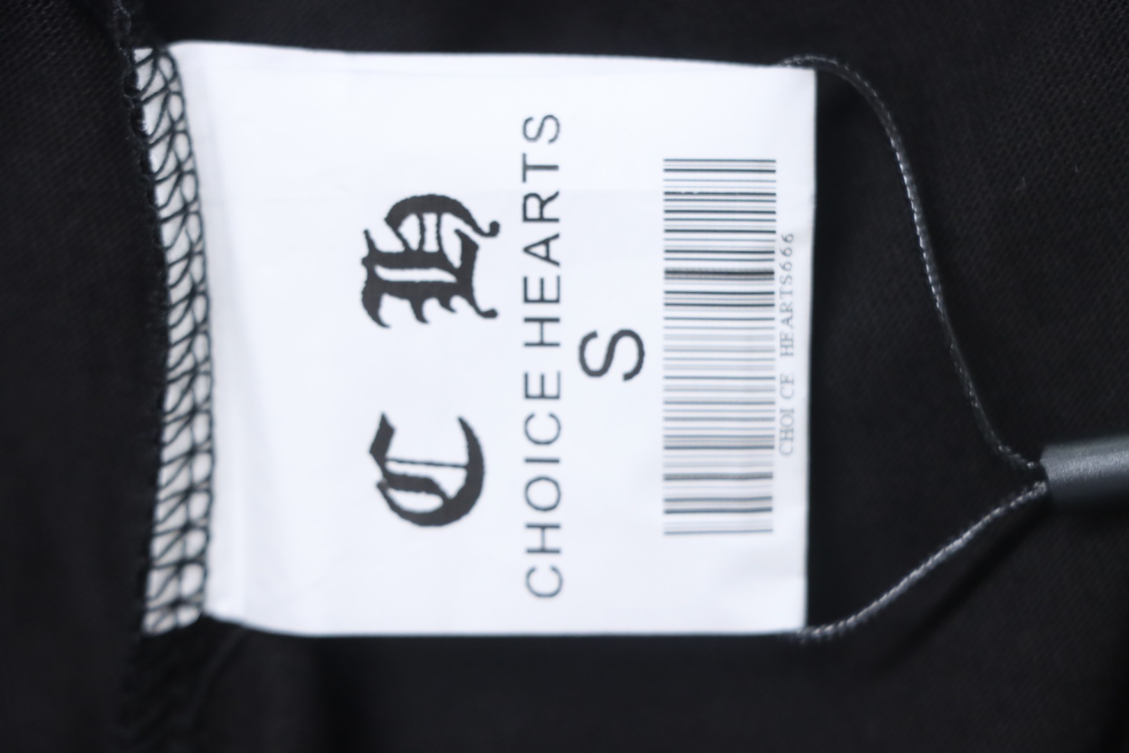 Chrome Hearts 2024ss new metal cross star diamond couple casual T-shirt black