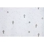 Chrome Hearts 2024ss new metal cross star diamond couple casual short-sleeved T-shirt White