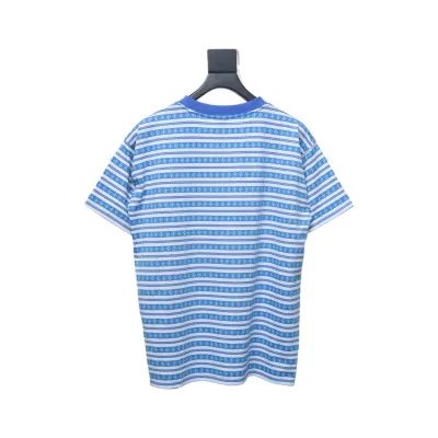 Chrome Hearts 24ss full print cross-dyed short sleeve blue 02