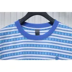 Chrome Hearts 24ss full print cross-dyed short sleeve blue