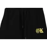 Chrome Hearts Back Pocket Leather Label Silver Shorts Black