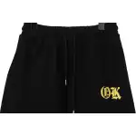 Chrome Hearts Back Pocket Leather Label Silver Shorts Black