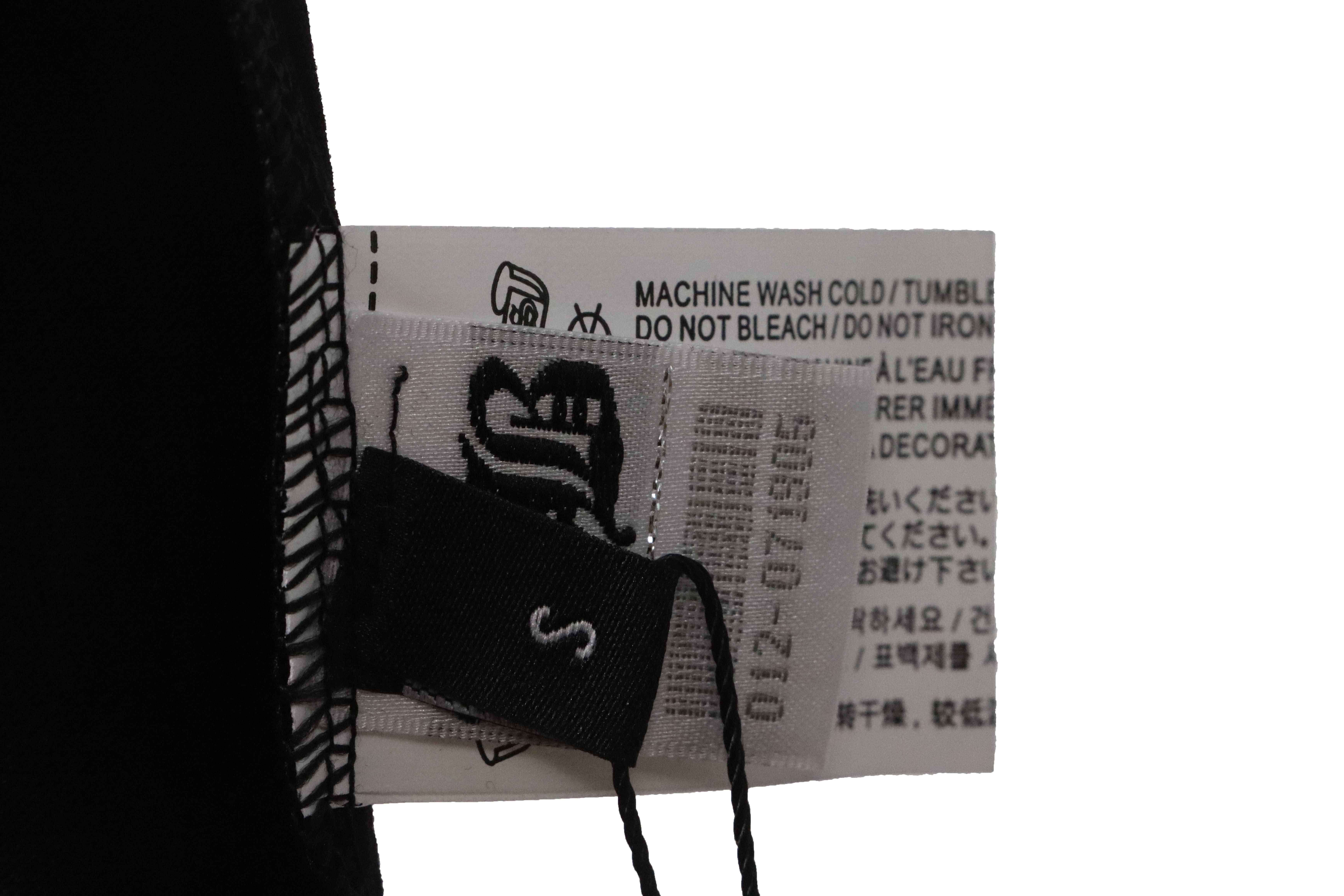 Chrome Hearts Blue Pocket Sanskrit Printed Short Sleeve Black