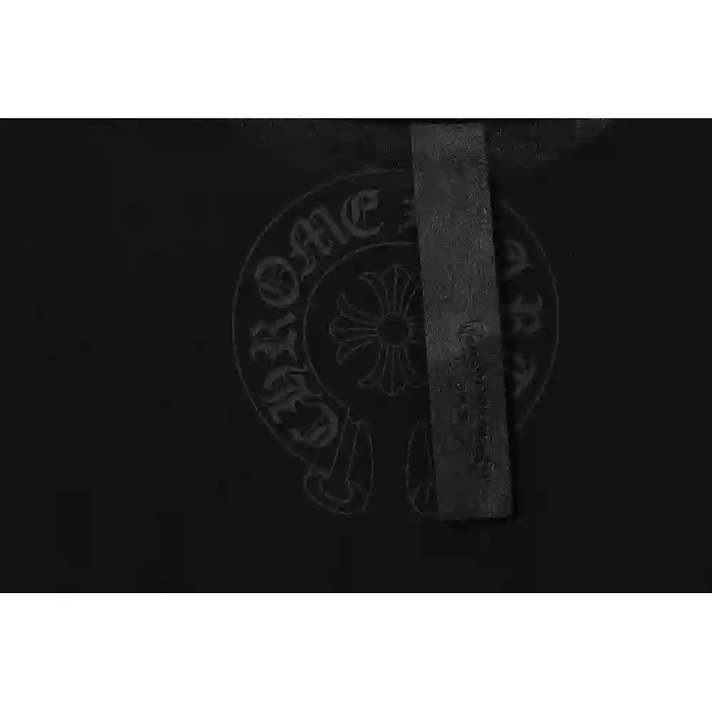 Chrome Hearts Blue Pocket Sanskrit Printed Short Sleeve Black