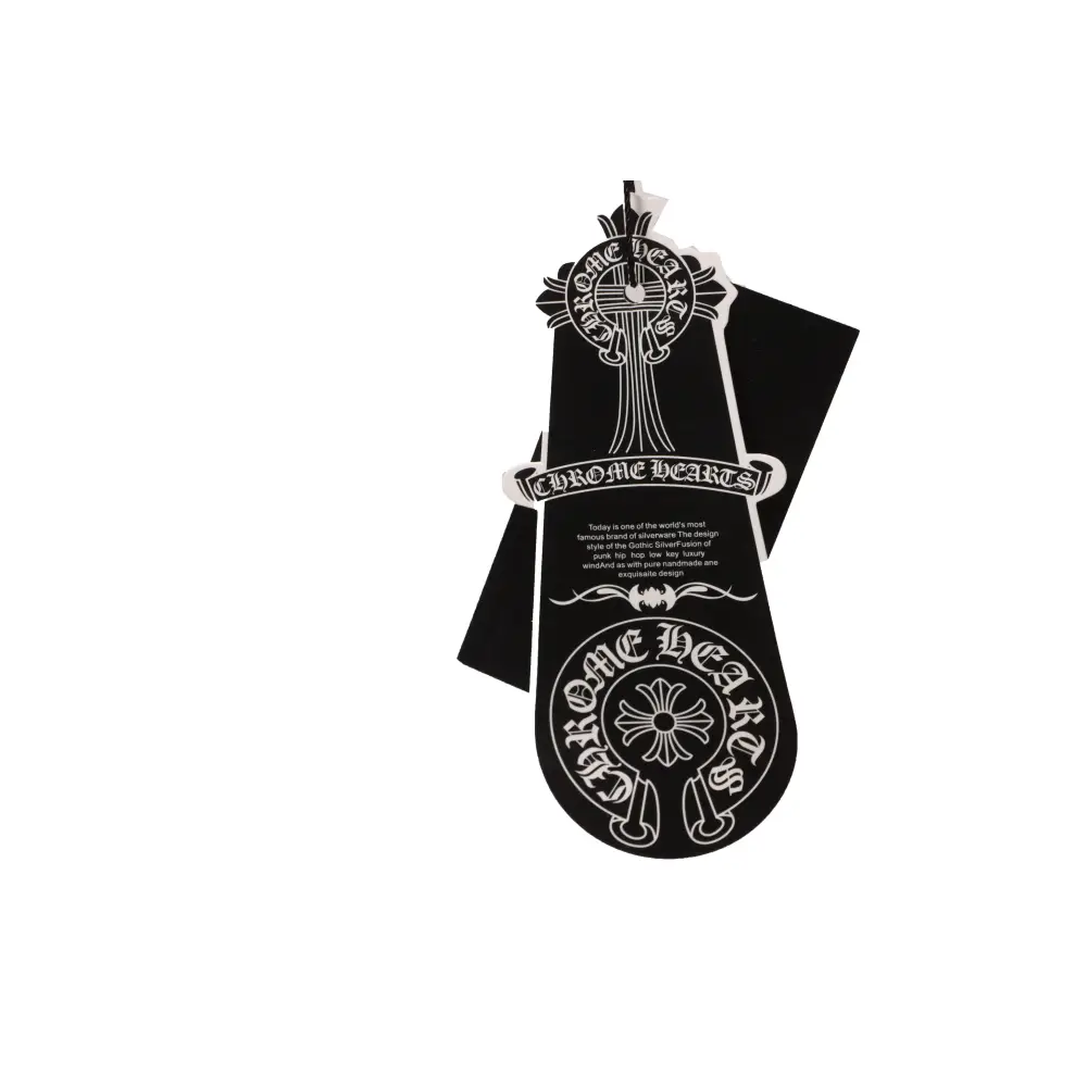 Chrome Hearts Blue Pocket Sanskrit Printed Short Sleeve Black