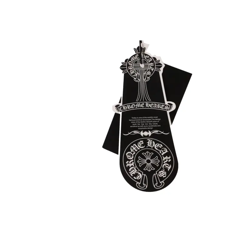 Chrome Hearts Blue Pocket Sanskrit Printed Short Sleeve Black