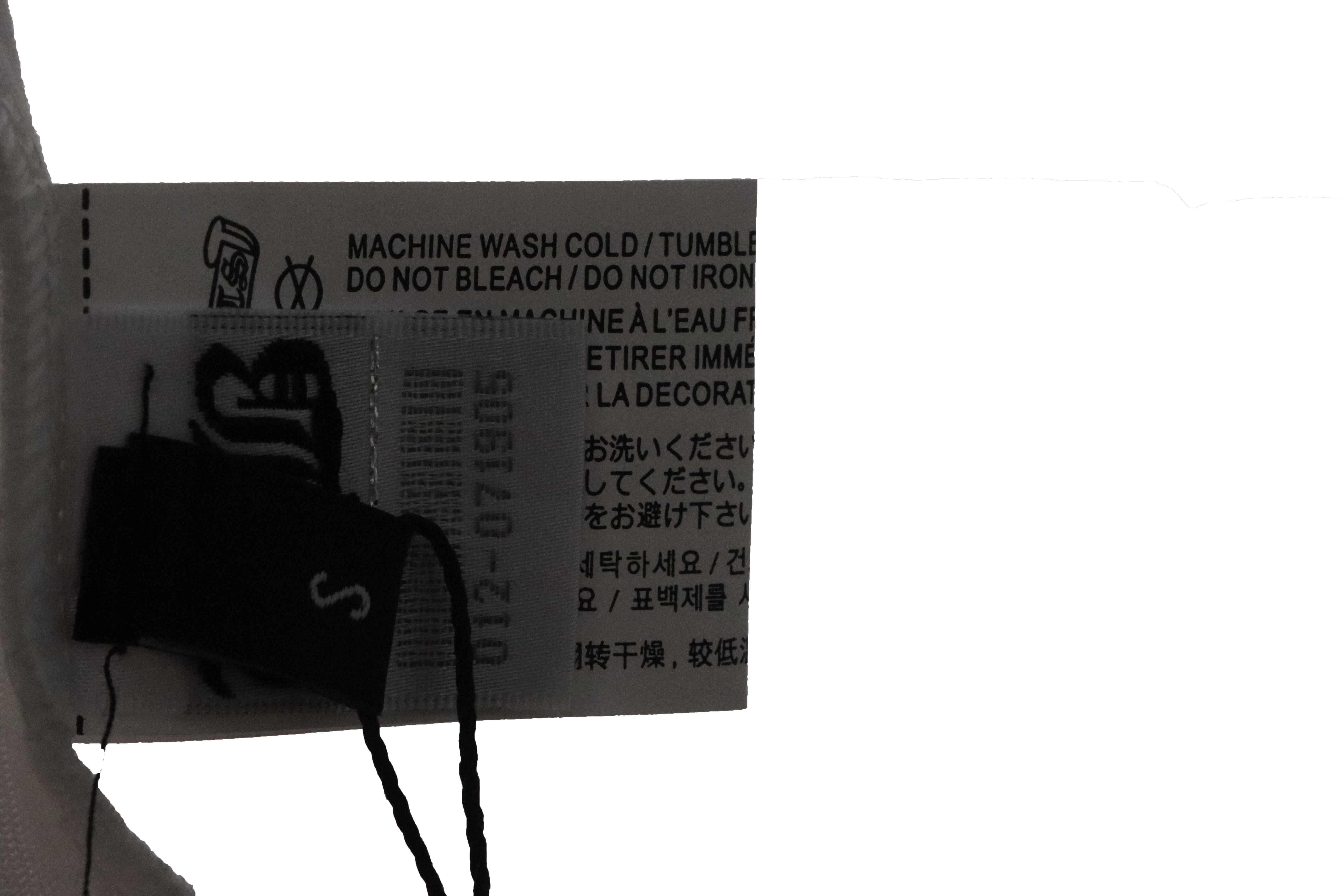 Chrome Hearts Blue Pocket Sanskrit Printed Short Sleeve White