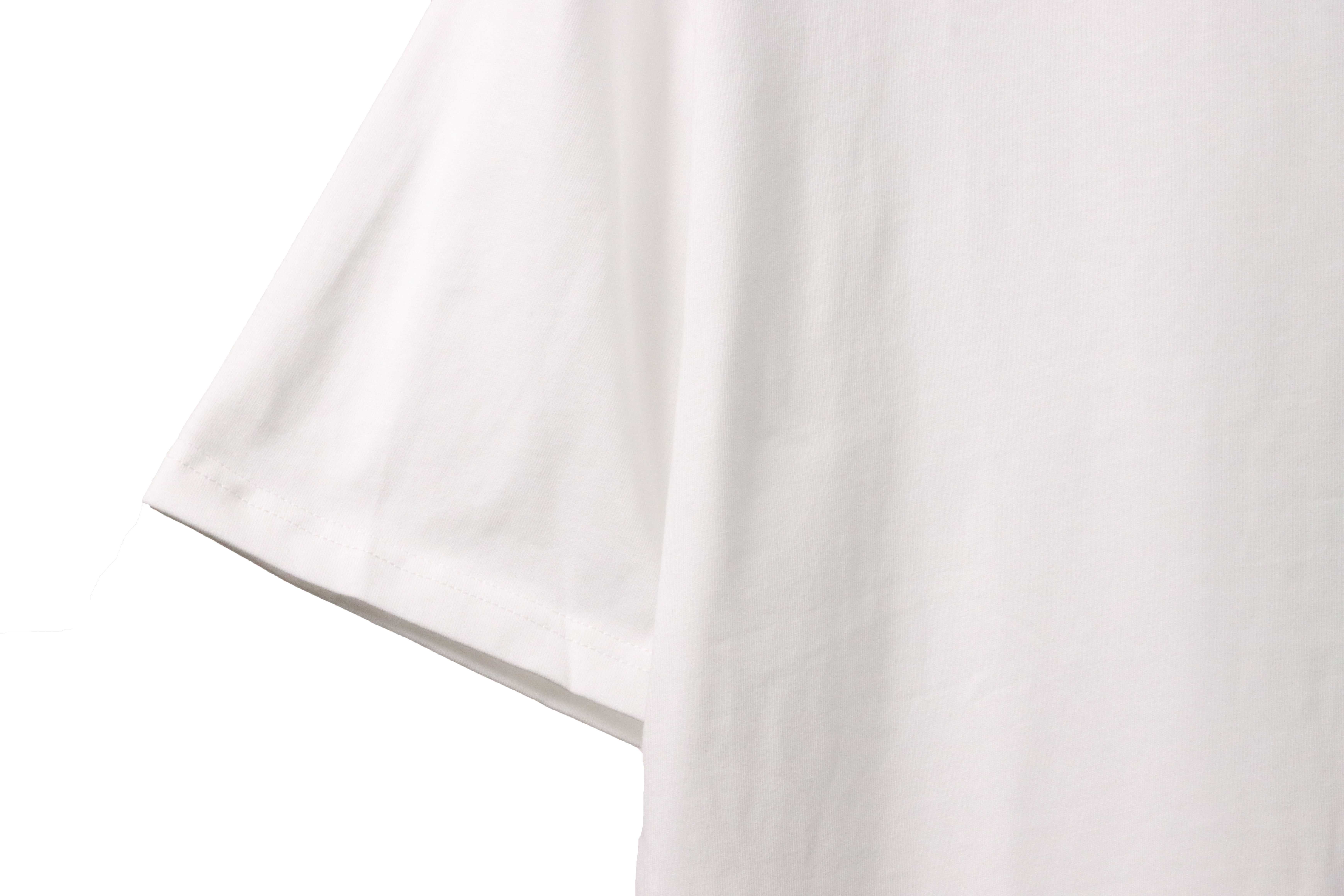 Chrome Hearts Blue Pocket Sanskrit Printed Short Sleeve White