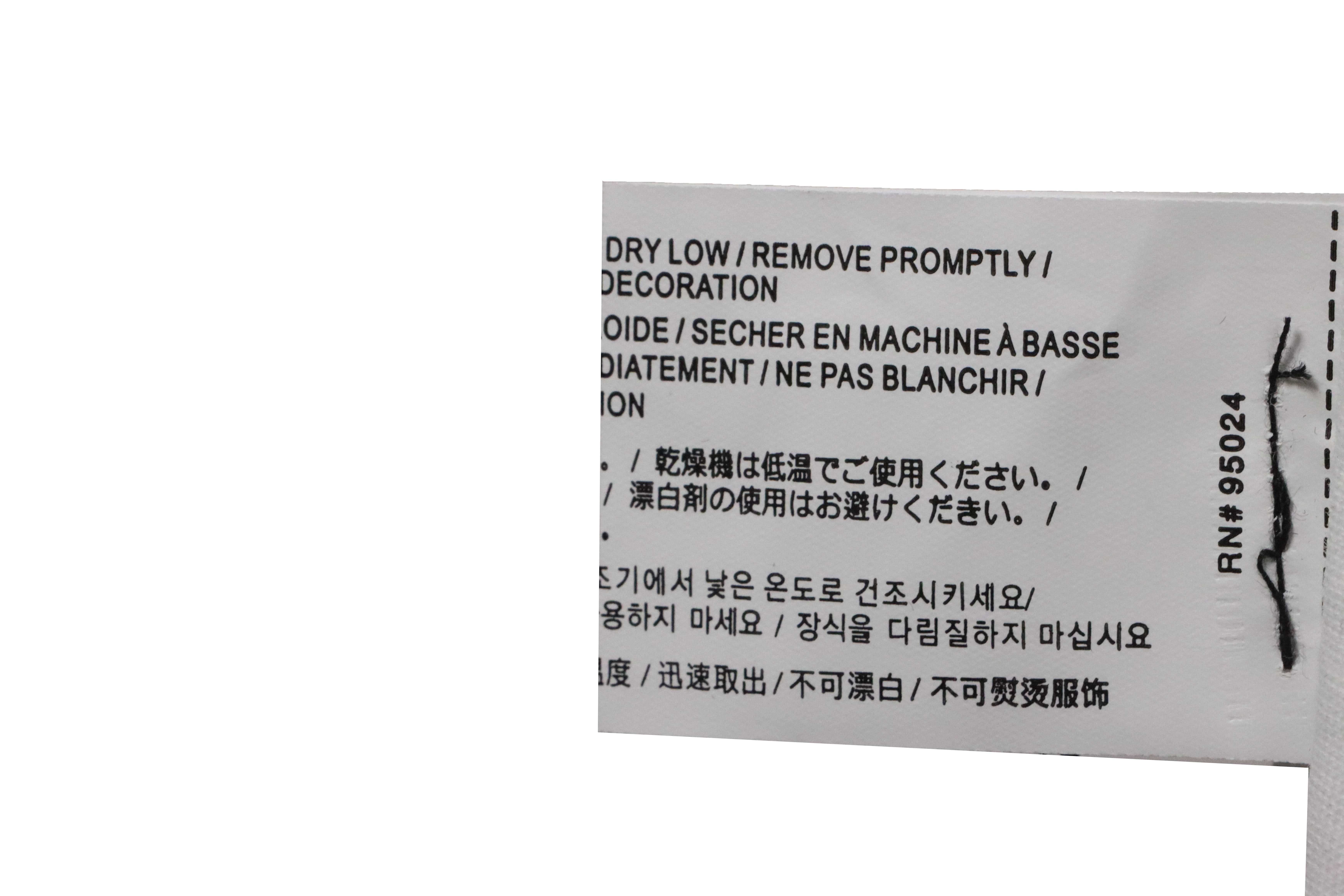 Chrome Hearts Blue Pocket Sanskrit Printed Short Sleeve White