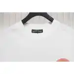 Chrome Hearts CH Sanskrit Cross Round Short Sleeve T-shirt White