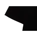 Chrome Hearts chest leather label cross silver short sleeve black
