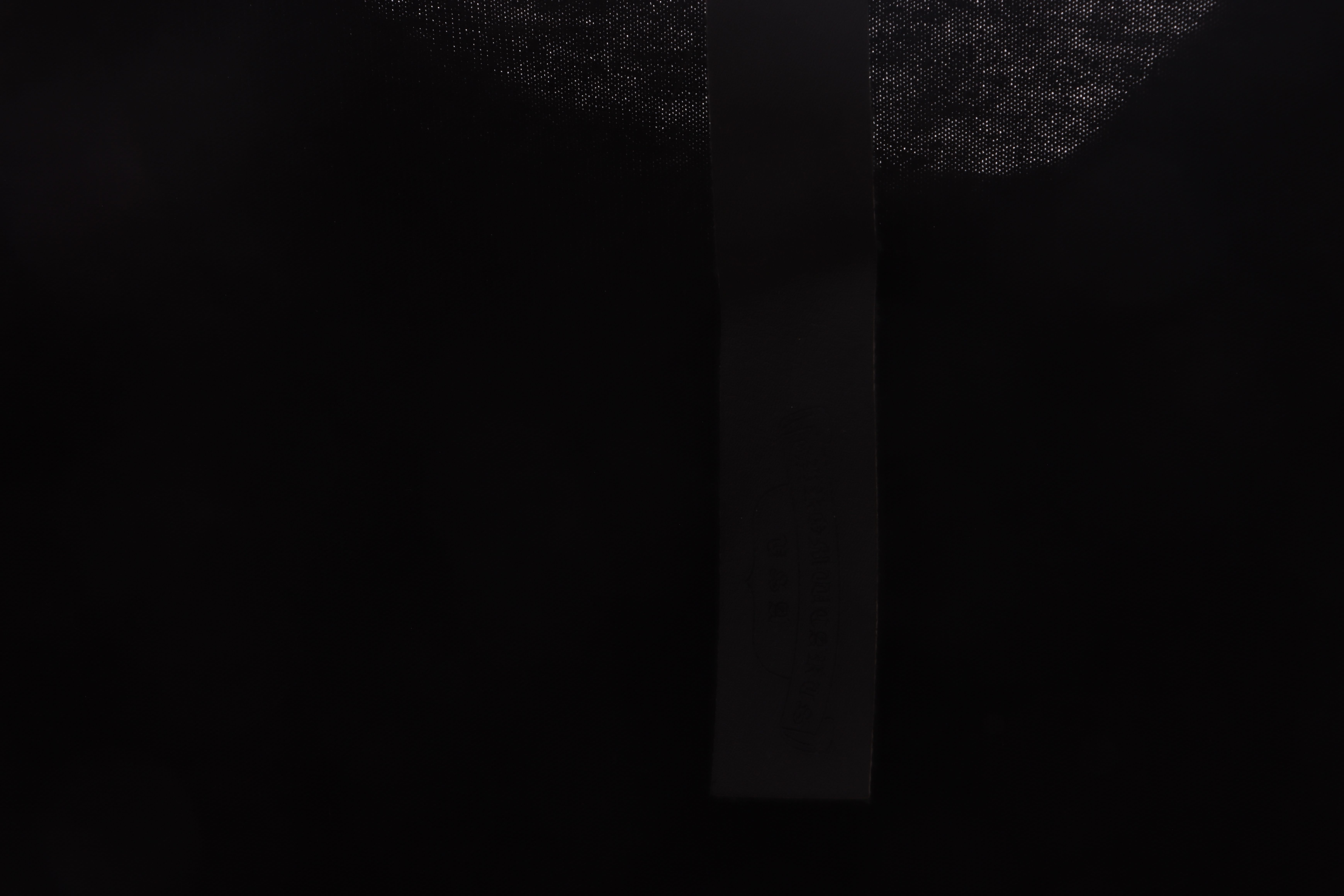 Chrome Hearts chest leather label cross silver short sleeve black