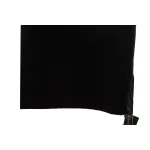 Chrome Hearts chest leather label cross silver short sleeve black