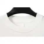 Chrome Hearts chest leather label cross silver short sleeve White