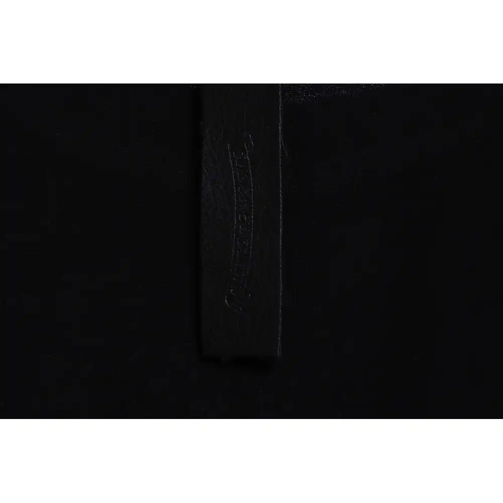 Chrome Hearts Colored Rhinestone Washed Short Sleeve Black