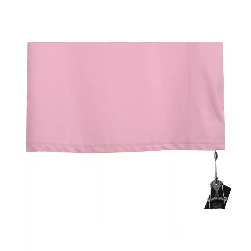 Chrome Hearts Colored Rhinestone Washed Short Sleeve Pink