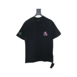 Chrome Hearts Colorful Cross Short Sleeve Black