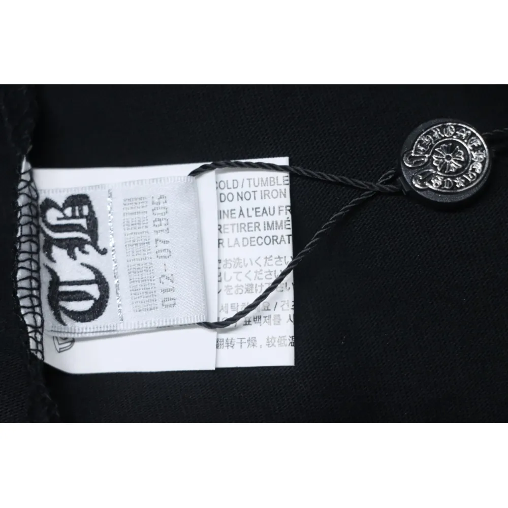Chrome Hearts Colorful Cross Short Sleeve Black