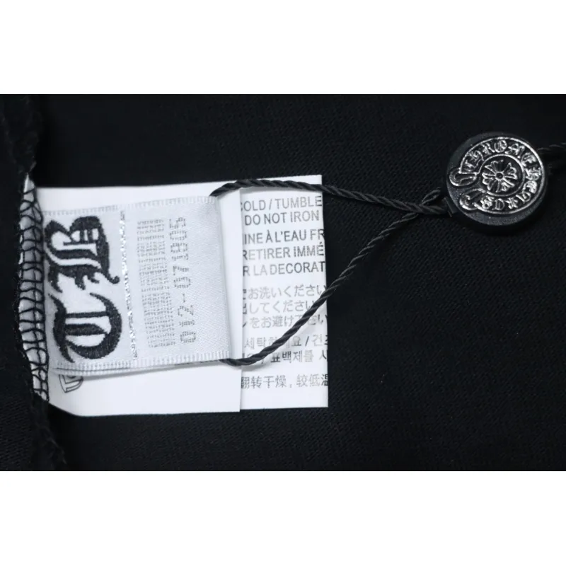 Chrome Hearts Colorful Cross Short Sleeve Black