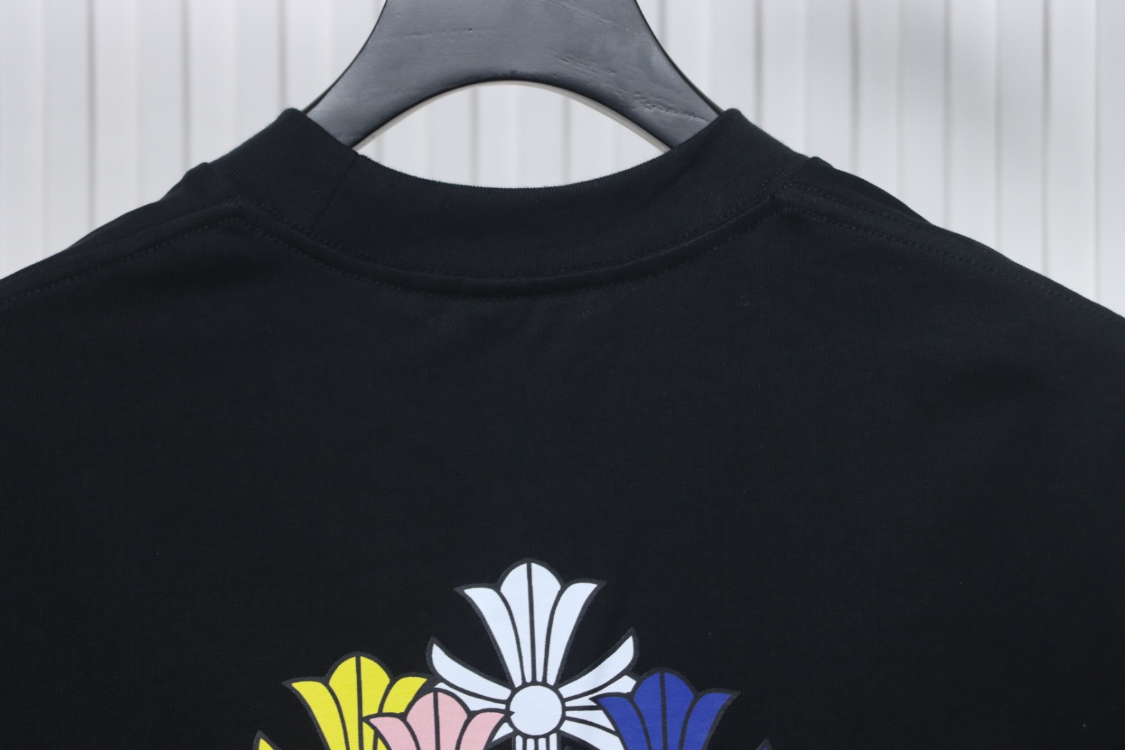 Chrome Hearts Colorful Cross Short Sleeve Black