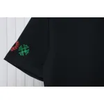Chrome Hearts Colorful Cross Short Sleeve Black