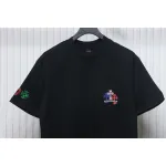 Chrome Hearts Colorful Cross Short Sleeve Black