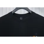 Chrome Hearts Colorful Horseshoe Embroidered Short Sleeve Black