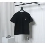 Chrome Hearts Colorful Horseshoe Embroidered Short Sleeve Black