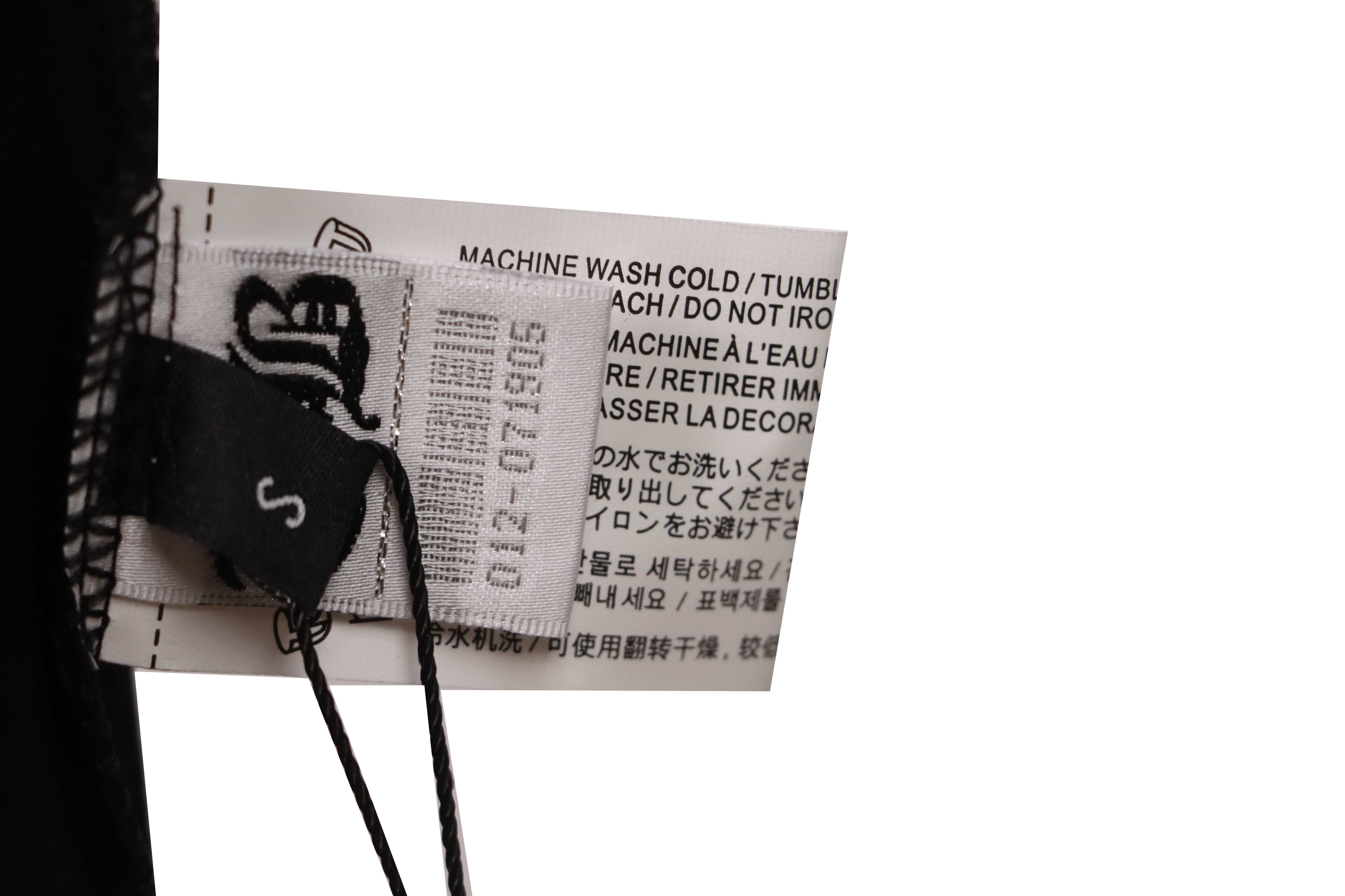 Chrome Hearts Cross Embroidered Horseshoe Patch Short Sleeve Black