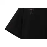 Chrome Hearts Cross Embroidered Horseshoe Patch Short Sleeve Black