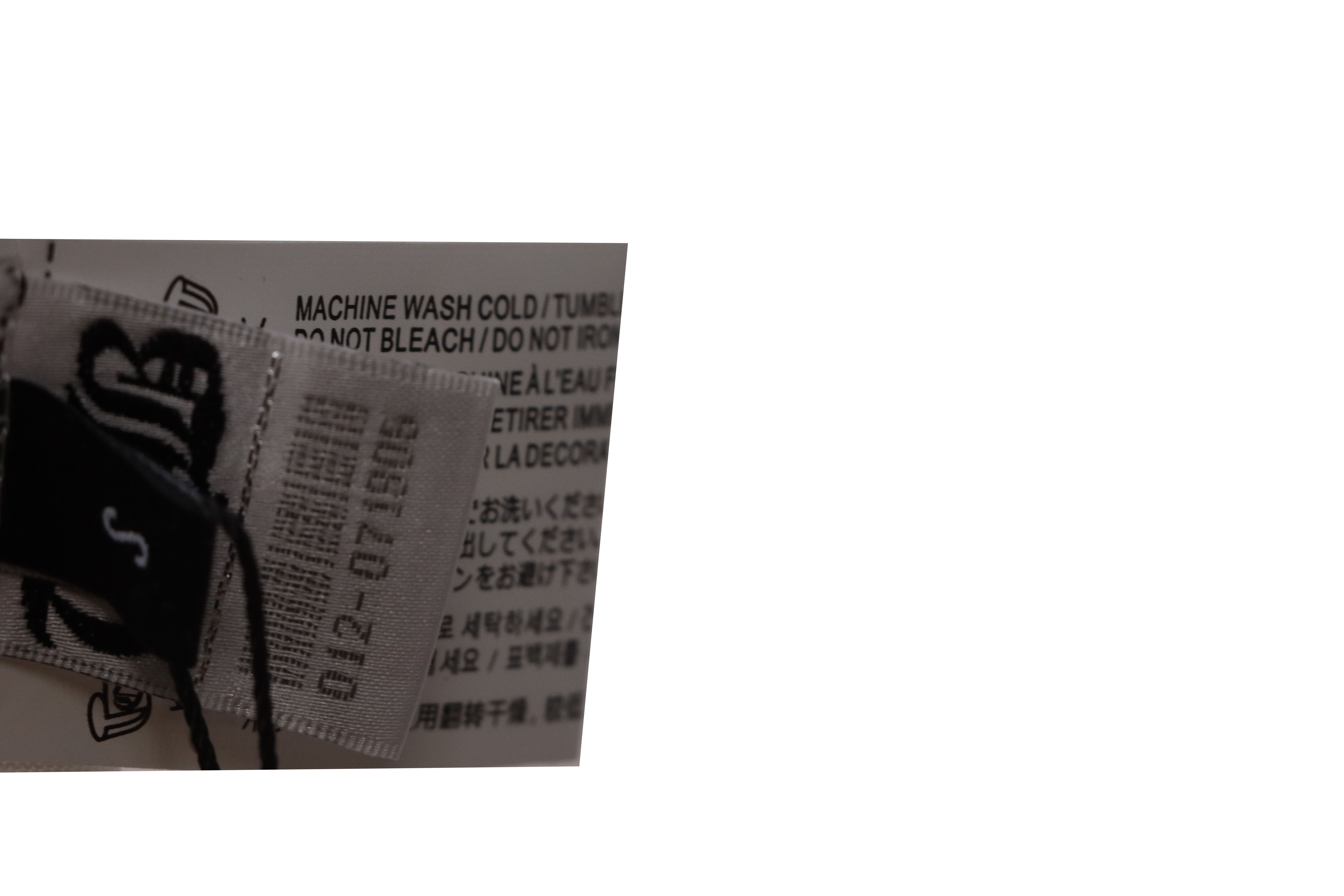 Chrome Hearts Cross Embroidered Horseshoe Patch Short Sleeve White