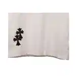 Chrome Hearts Cross Embroidered Horseshoe Patch Short Sleeve White