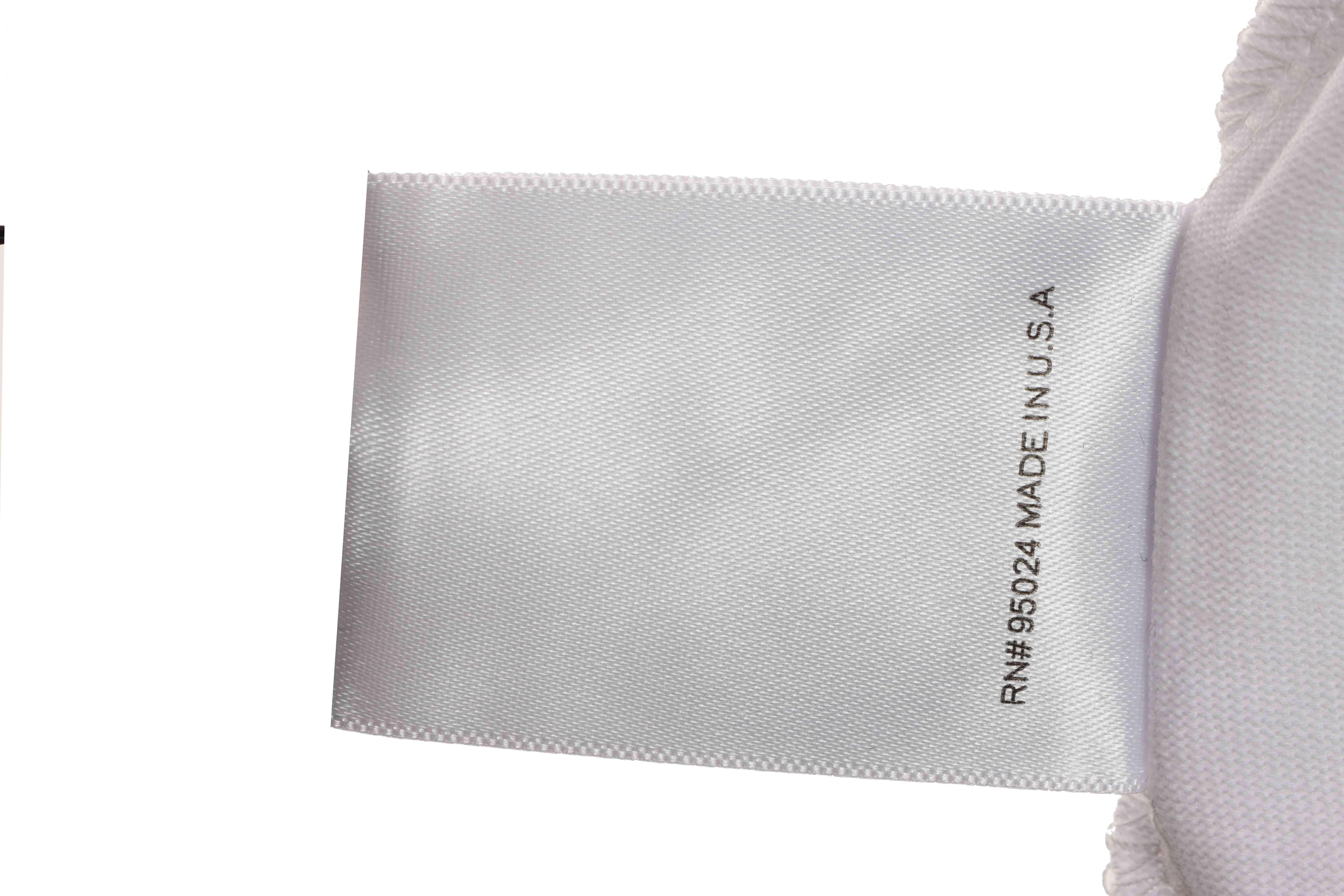 Chrome Hearts Cross Leather Silver Embroidered Sanskrit Short Sleeve White