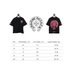 Chrome Hearts Digital Printed Crew Neck T-Shirt Black