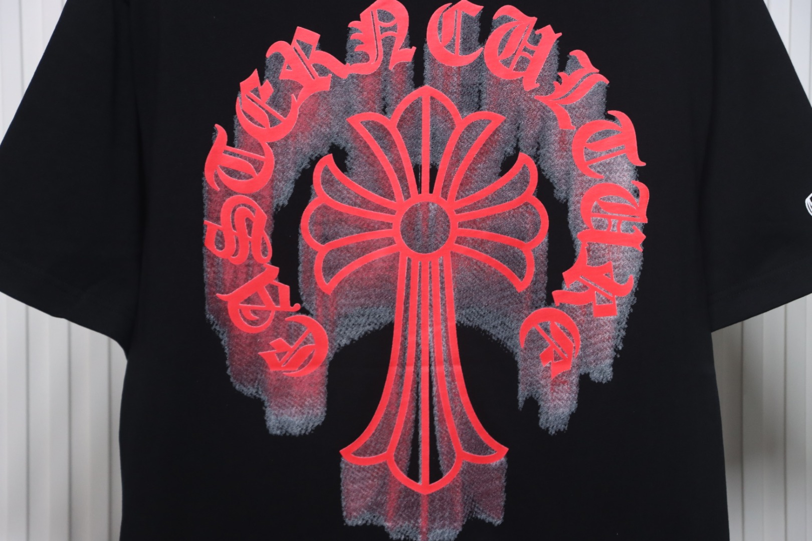 Chrome Hearts Digital Printed Crew Neck T-Shirt Black