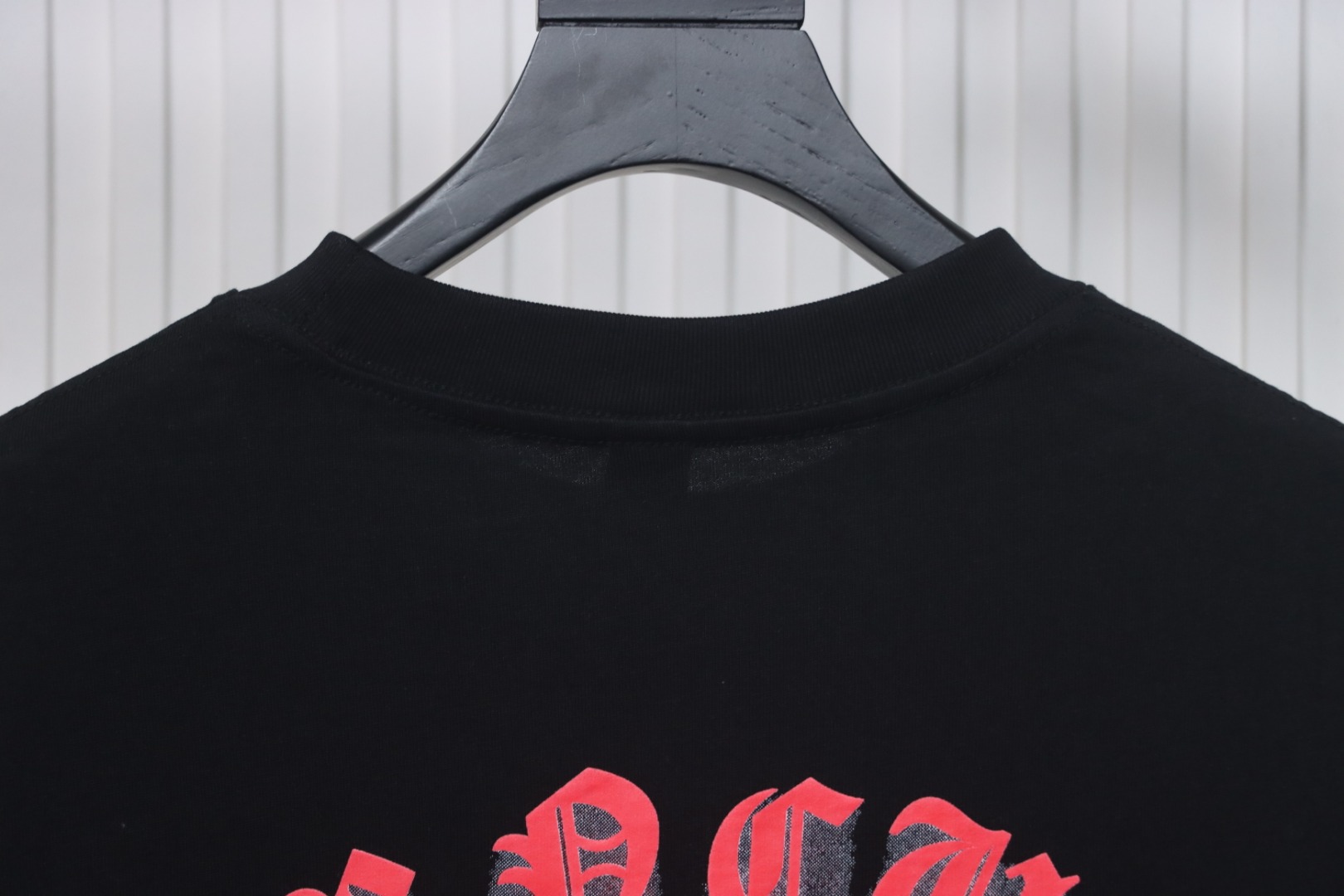 Chrome Hearts Digital Printed Crew Neck T-Shirt Black