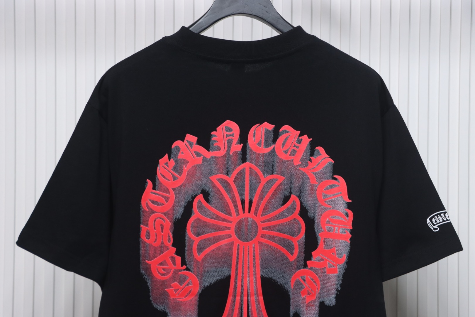 Chrome Hearts Digital Printed Crew Neck T-Shirt Black